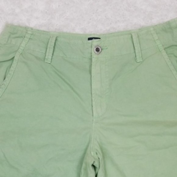 Gap green flat front Shorts 35 - Picture 3 of 4